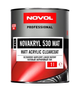 Novol Mattalakka Novakryl 530 1,5L sisältäen kovetteen