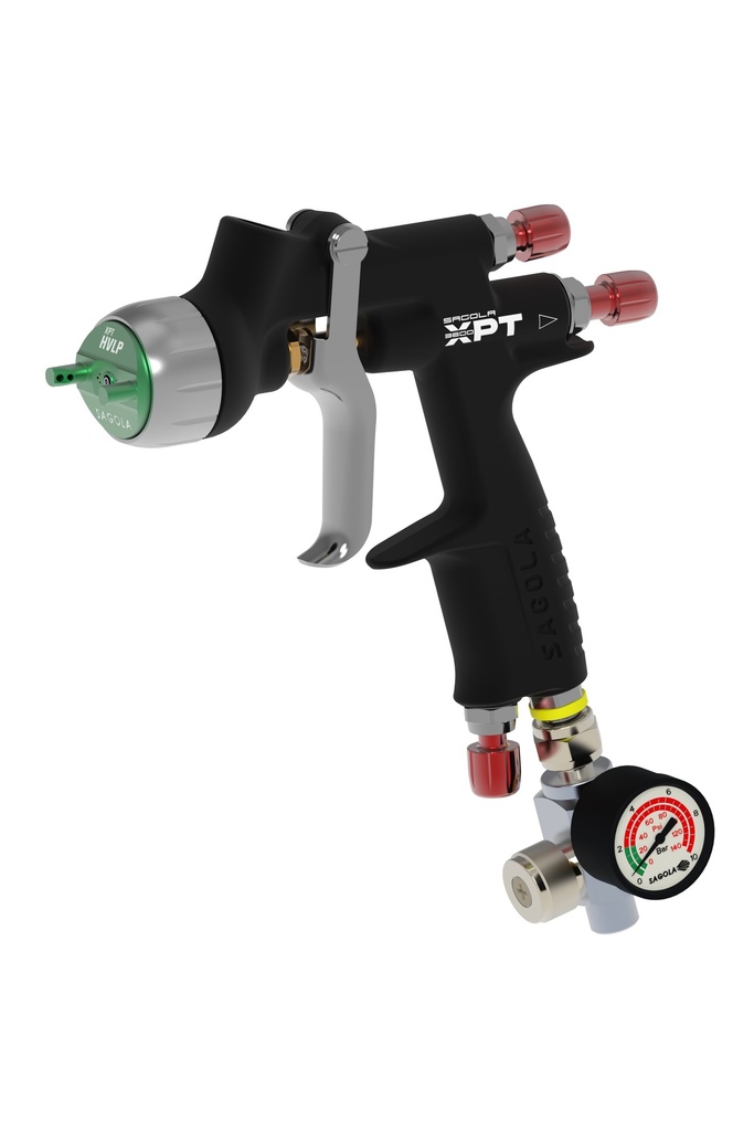 Sagola 3600 XPT Gravity Gun + RC2 paineensäädin/mittari