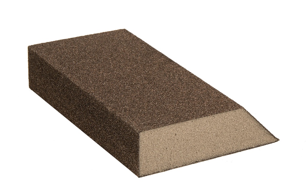 Sanding Sponge Angled 125 x 85 x 25 mm 30 kpl
