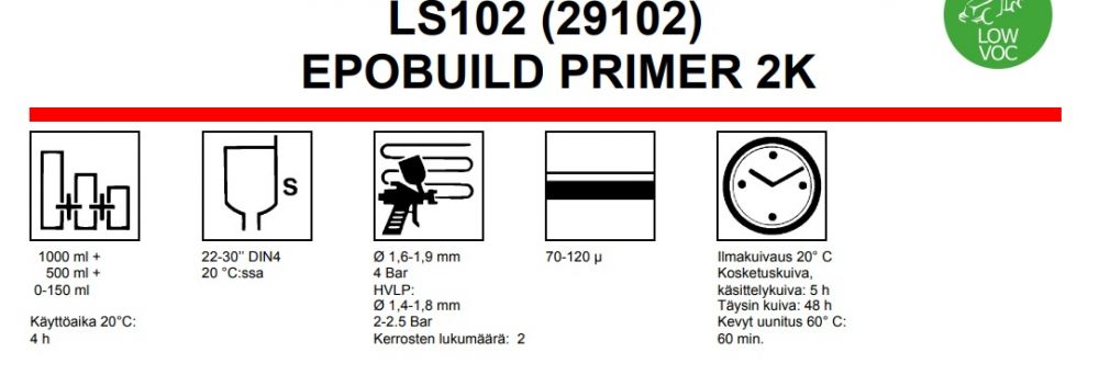 SÄVYTETTÄVÄ EPOKSI EPOBUILD 29102 EPOKSI  SARJA 6 L - Image 2