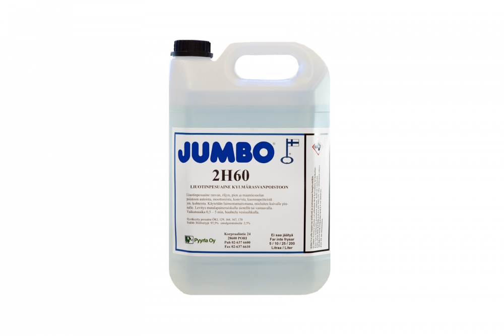 JUMBO 2H60 Liuotinpesu 5L