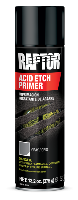 U-pol Raptor Acid Harmaa Happopohjaväri spray 400ml