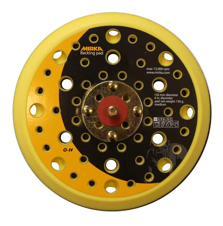 Mirka Epäkeskoalustalla 150mm 5/16 Medium 48 reikäinen