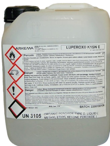 [101094-422] Lasikuituhartsin kovete Peroxan Luperox K1SN 250-5000ml (250 ml)