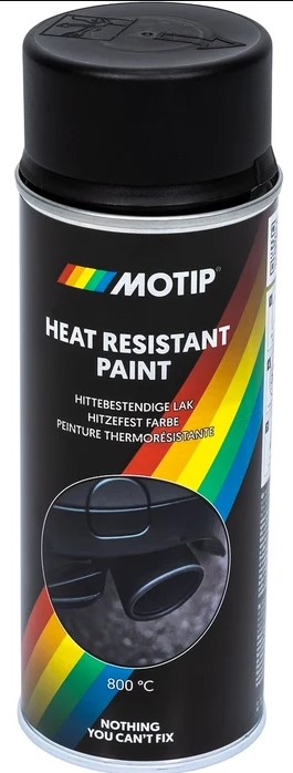Motip Kuumakesto Spray Musta 800°C 400ml