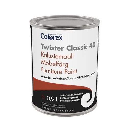 [101264] Kalustemaali Colorex Twister Classic 40 1L
