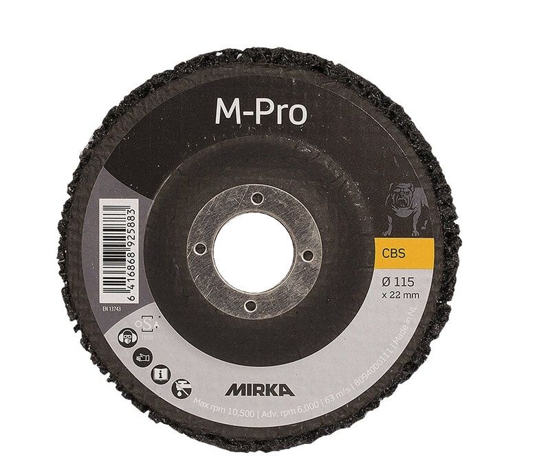Mirka puhdistuslaikka MIRKA CBS FV 115 x 22mm
