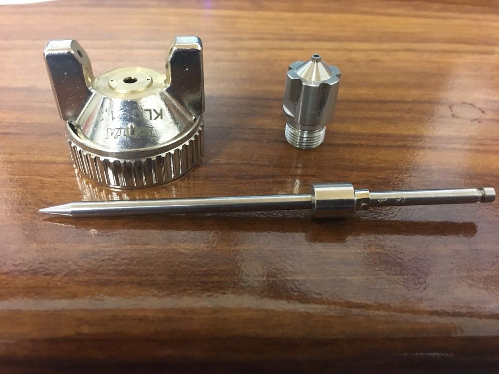 SATA KLC 1,3mm Retro ruiskun Suutinsarja