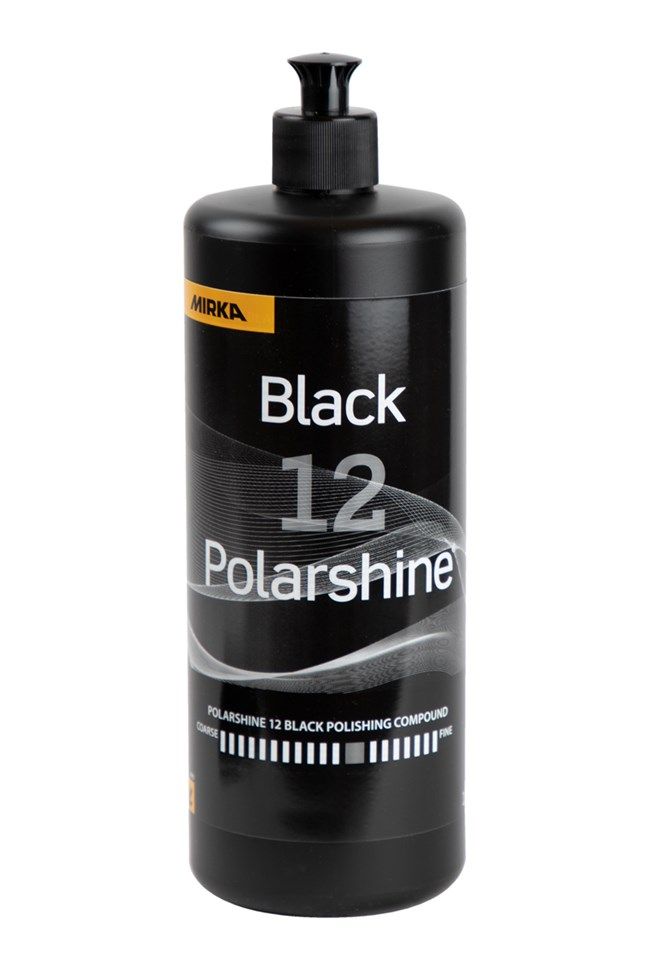 Polarshine 12 Black Mustien pintojen erikoiskiilloitusaine 1 L