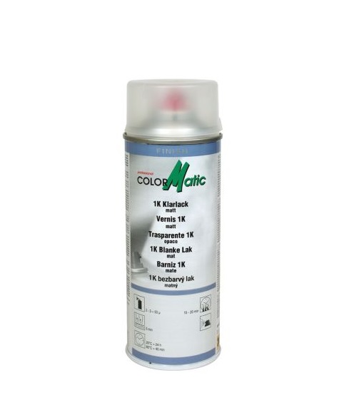 COLORMATIC Satiinihohto Mattalakka spray 1K 400ml