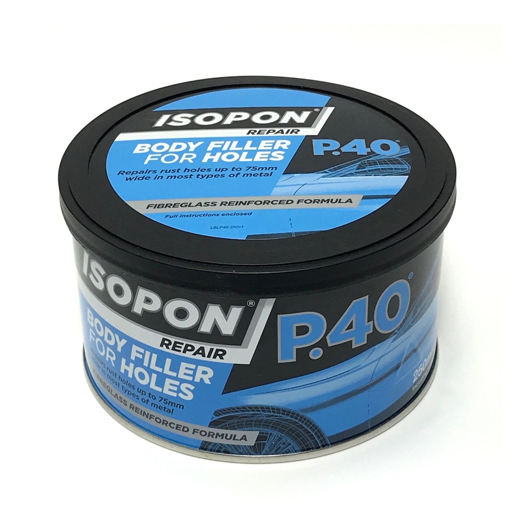 P40 ISOPON REPAIR LASIKUITUKITTI 250ml