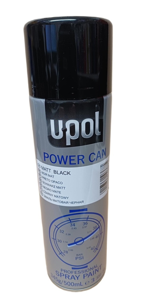 U-POL MATTA MUSTA SPRAY 450mL    POWER CAN - PCMB/AL
