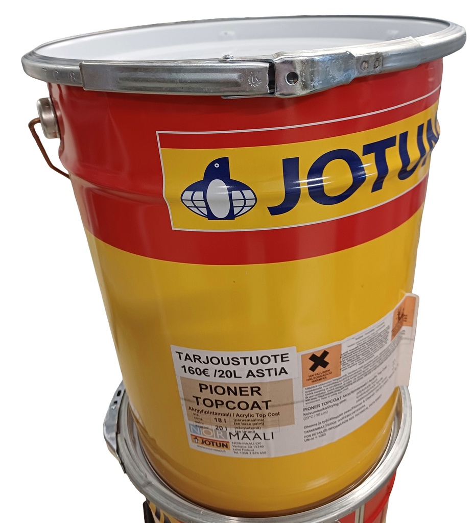 JOTUN PIONEER TOPCOAT RAL 9005 Musta 20L