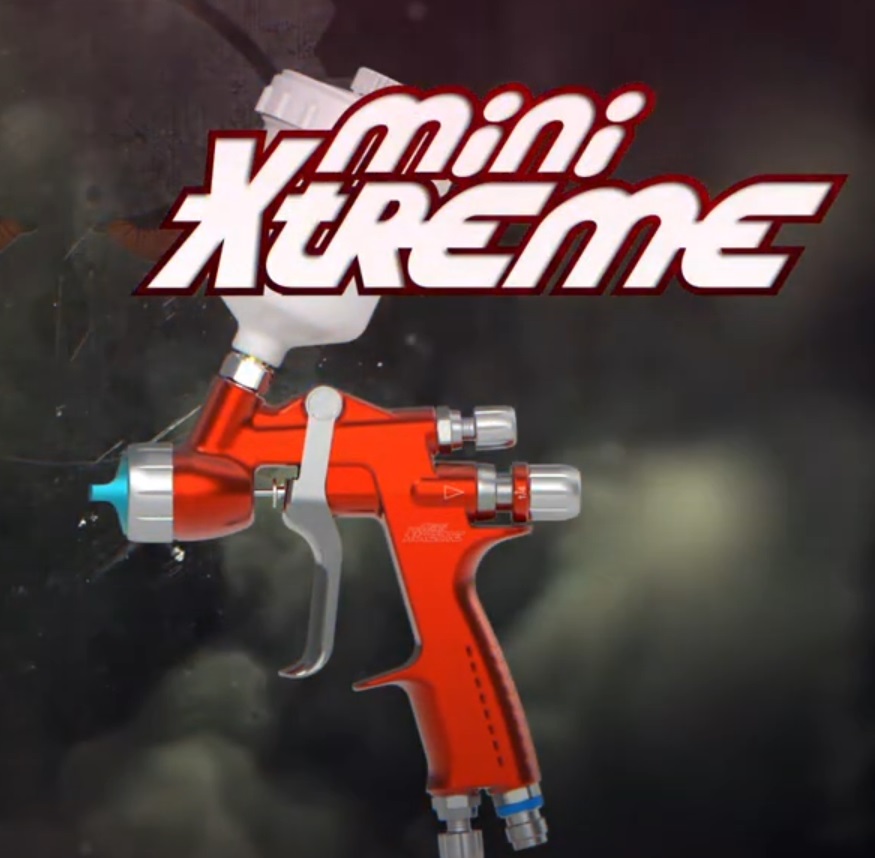 Sagola MINIXTREME G Maaliruisku 1,2 mm 0,4 L Yläsäiliöllä miniepa