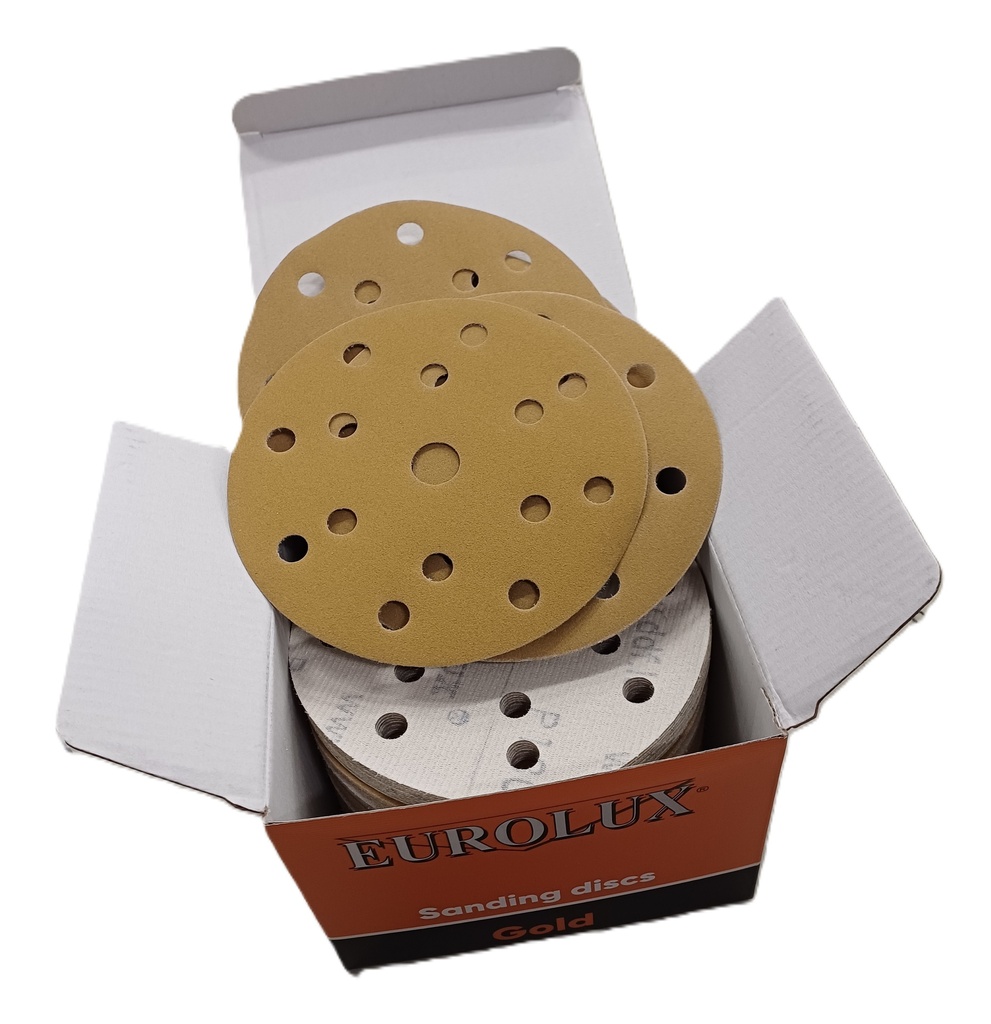 EUROLUX GOLD HIOMAPYÖRÖ 150mm P80 100KPL/LTK