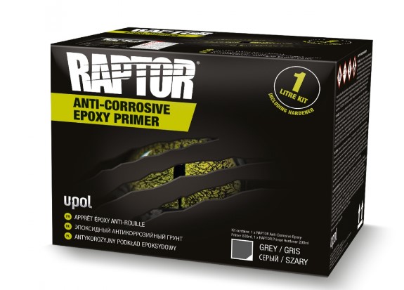 RAPTOR EPOXY PRIMER 1L Pelkkä maaliosa