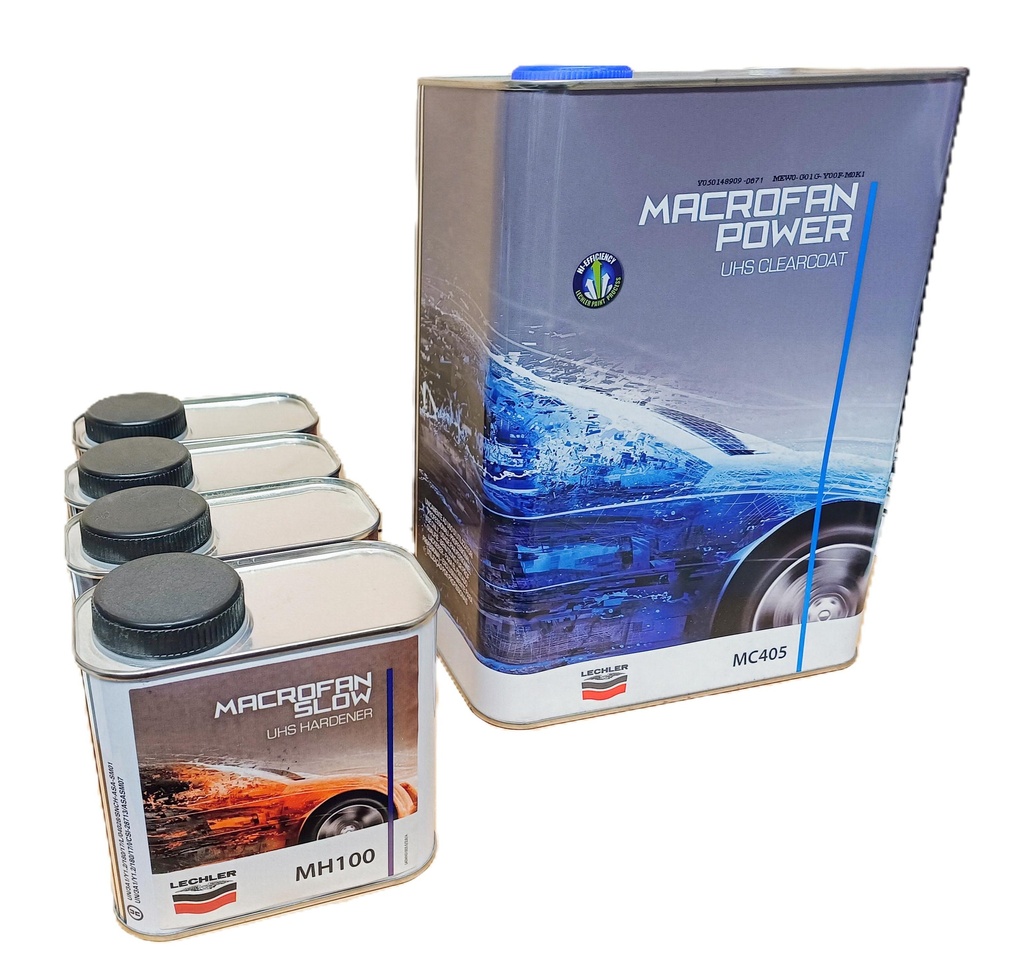 LECHLER MACROFAN UHS POWER CLEARCOAT MC405 4L + 2L kovetetta
