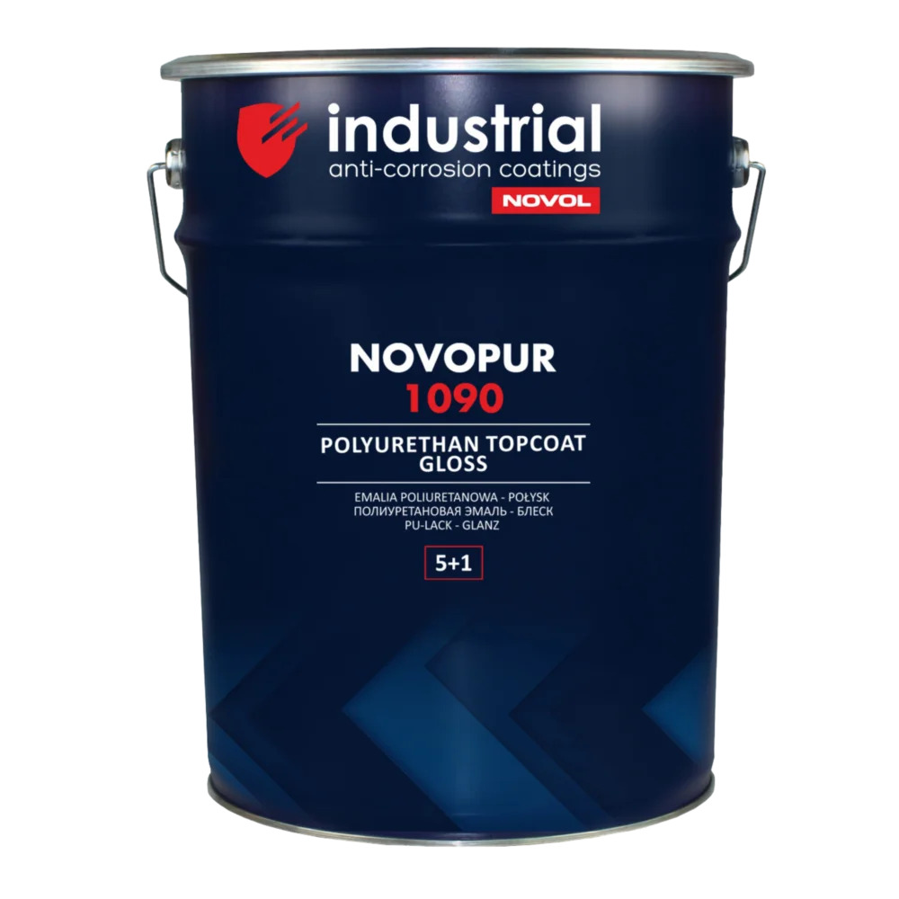 NOVOL NOVOPUR sekoitettu Polyuretaanipintamaali 5L + Kovete ja ohenne