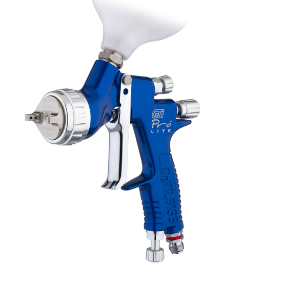 Devilbiss GTI Pro Lite kahdella nestesuuttimella
