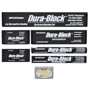 Dura-Block 7 osainen hiomatukisarja tarra kiinnitteinen