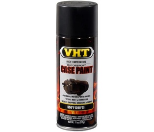 VHT CASE PAINT SATIN BLACK 400ml SPRAY - SP-903