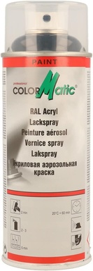 Colormatic Black Gloss Ral 9005 Akryyli Spray 400 ml