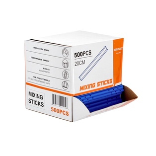 Eurolux Edulliset Reijitetyt Sekoitustikut 20 cm 500 kpl Ltk