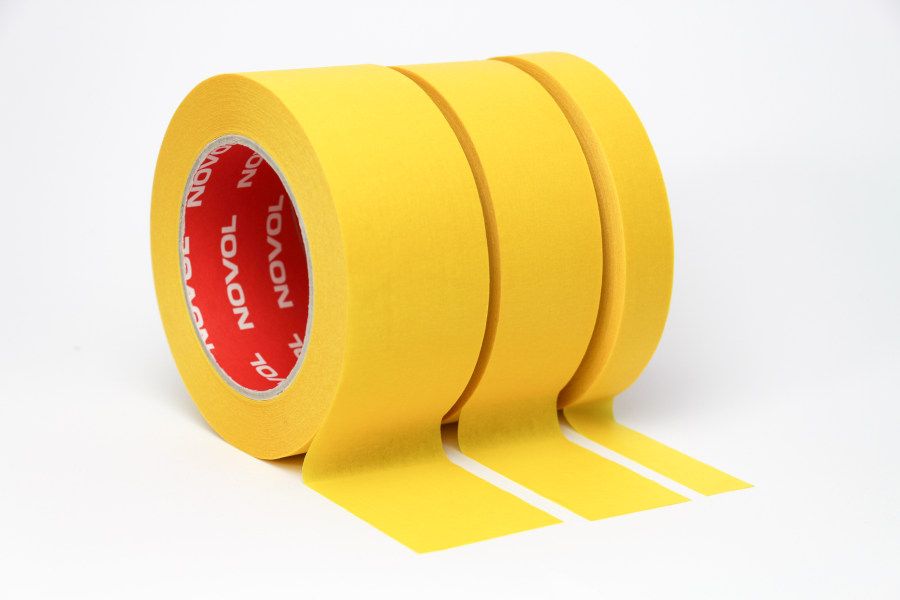 Novol Premium maalarinteippi keltainen 110 C