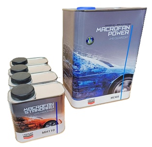 LECHLER MACROFAN UHS POWER CLEARCOAT MC405 4L + 2L kovetetta